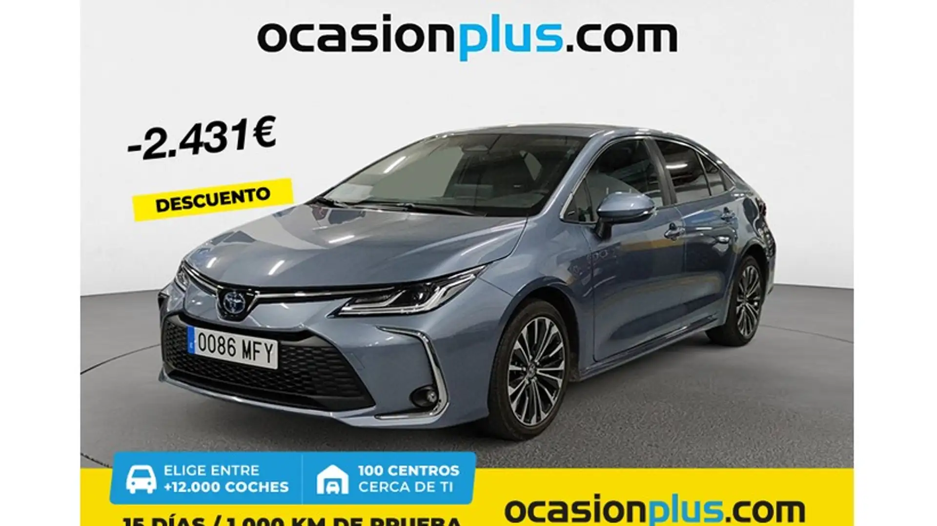Toyota Corolla Sedán 140H Style Grijs - 1