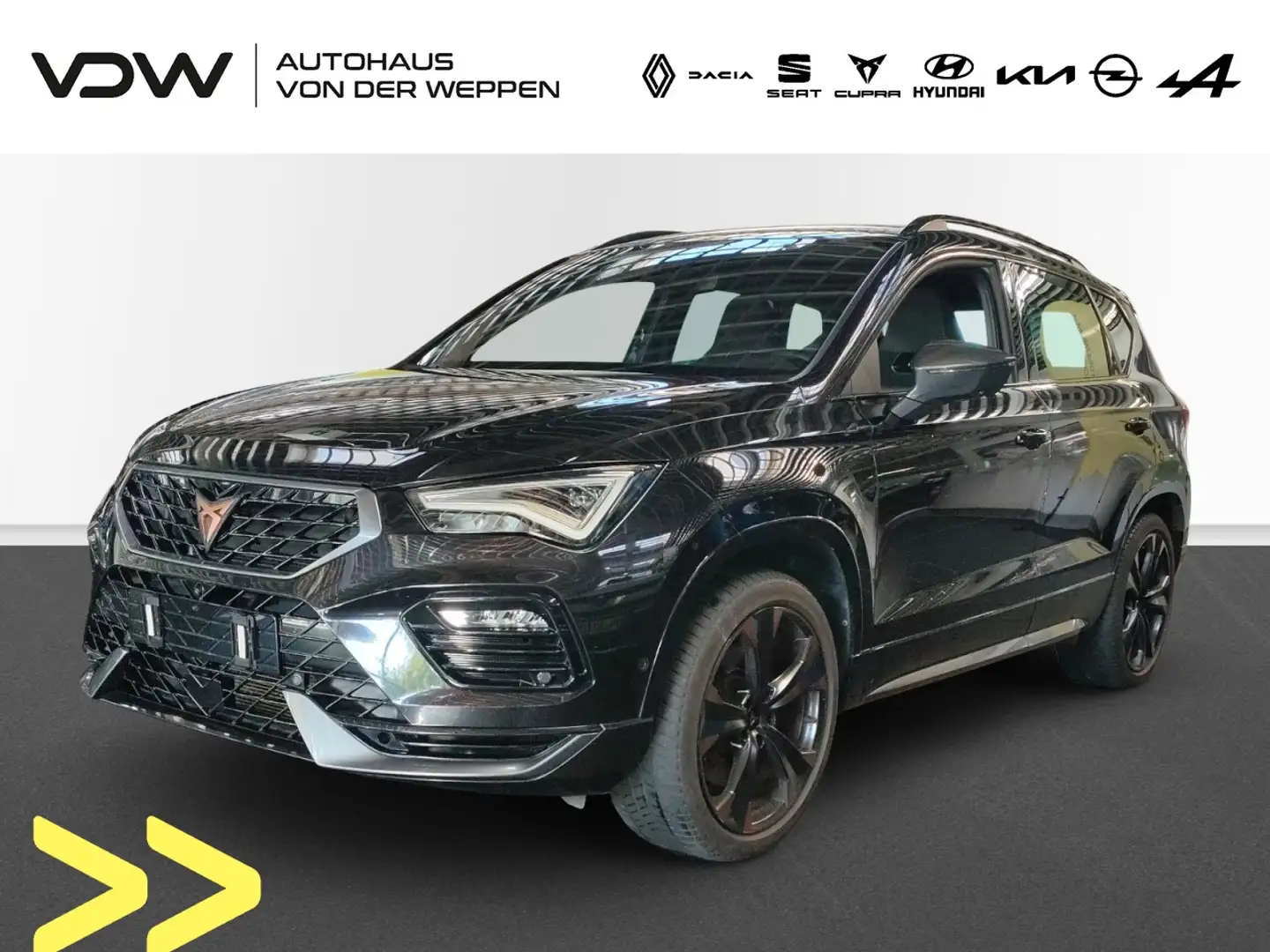 CUPRA Ateca 2.0 TSI 4Drive Klima Navi Rückfahrkamera Schwarz - 1