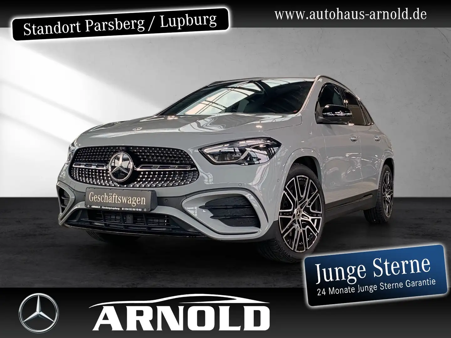 Mercedes-Benz GLA 180 GLA 180 AMG Line Night 360° Distr el-Klappe AHK Grau - 1