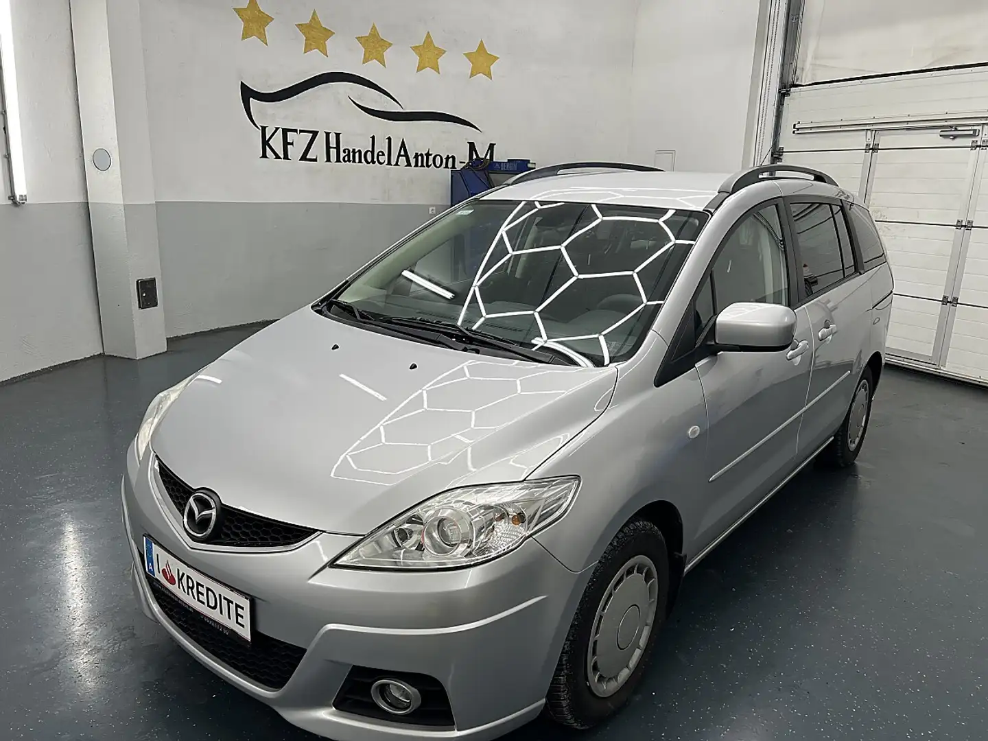 Mazda 5 Mazda5 CD110 TX* 7 SITZER * SOFORT FINANZIERUNG... Silber - 1
