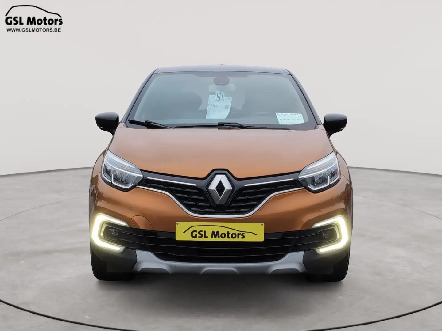 Renault Captur 0.9TCe 90cv orange 02/19 Airco GPS Cruise Capteurs Oranje - 2
