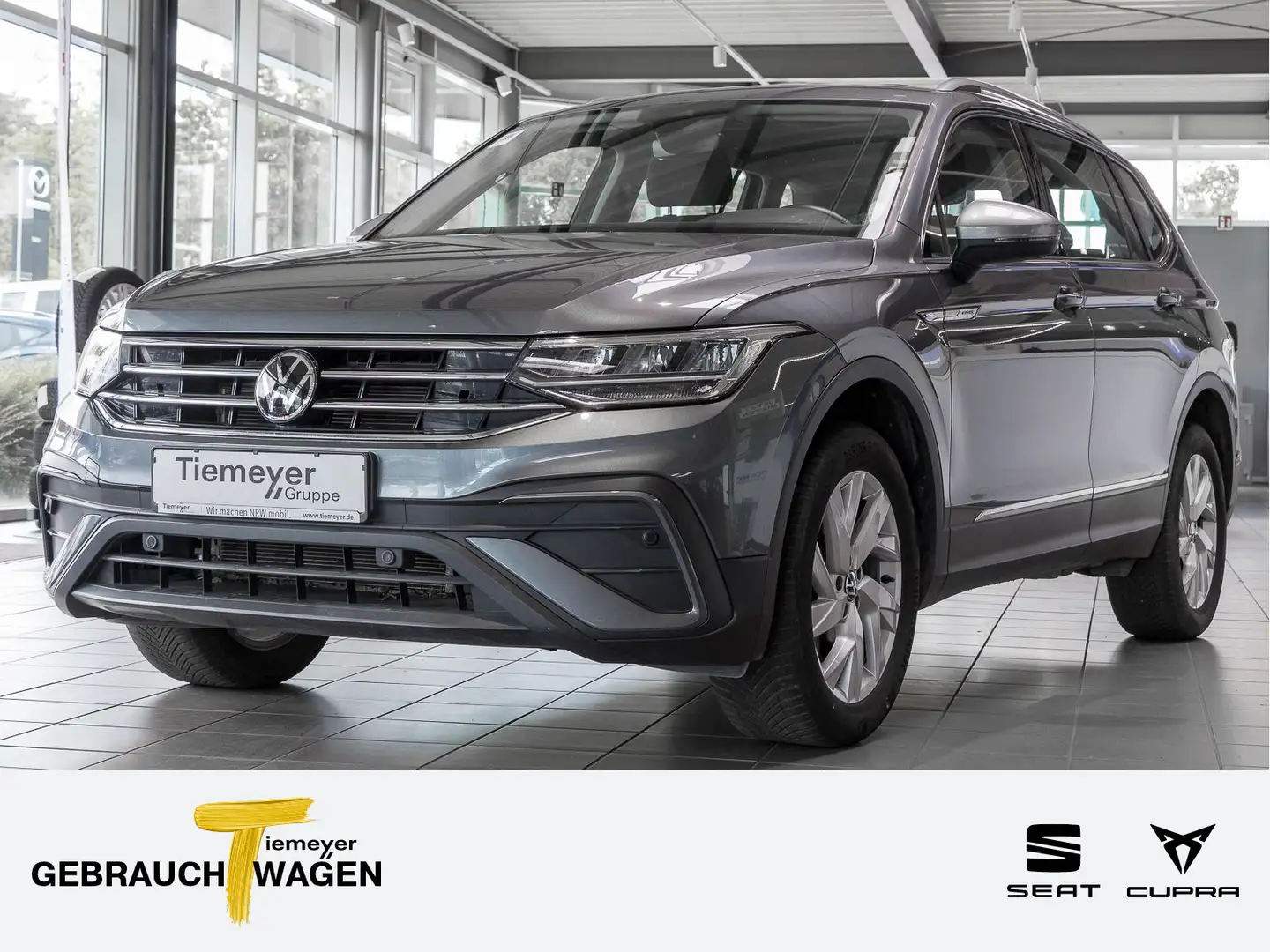 Volkswagen Tiguan Allspace 1.5 TSI LIFE AHK LED CLIMATRONIC Grijs - 1