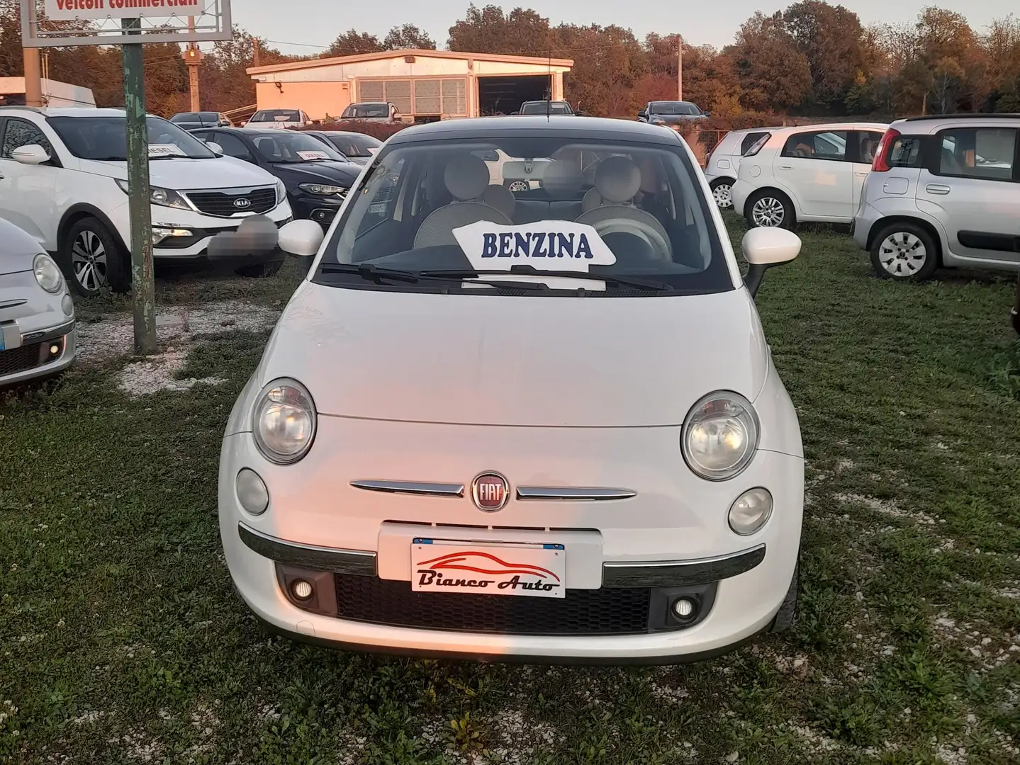 Fiat 500 1.2 BENZINA 3P LOUNGE Bianco - 1