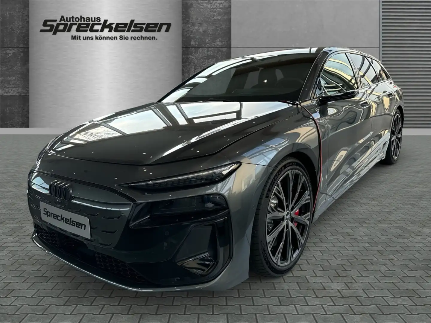 Audi S6 Avant e-tron 370 kW Klima Leder Rückfahrkamera Gris - 1