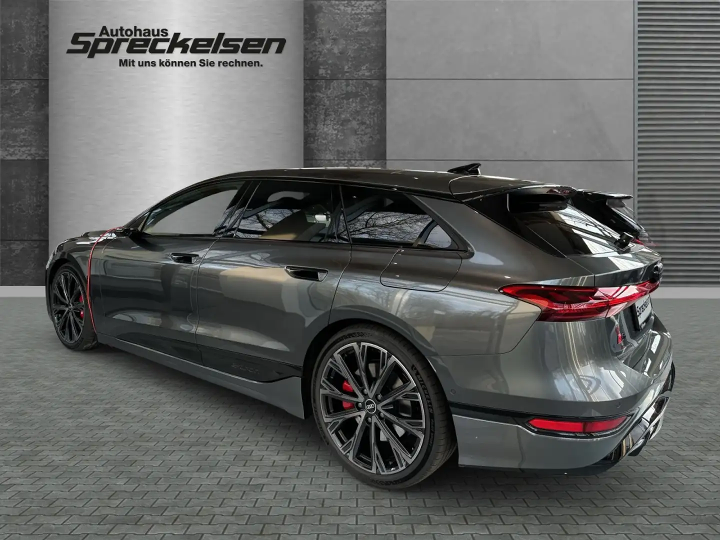 Audi S6 Avant e-tron 370 kW Klima Leder Rückfahrkamera Gris - 2
