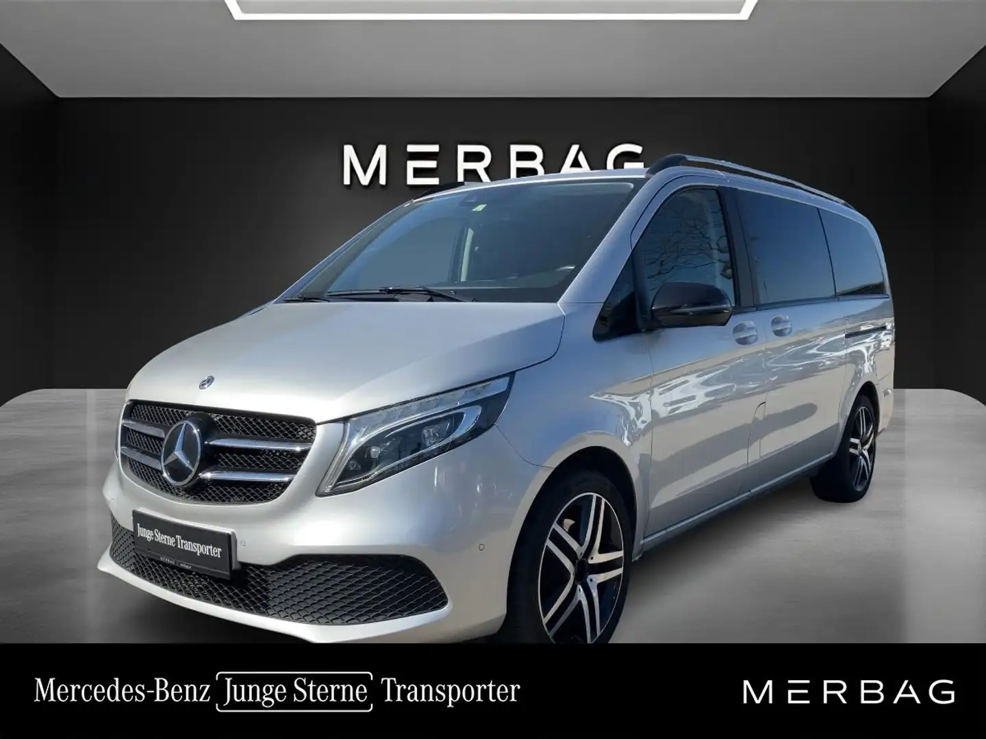 Mercedes-Benz V 300 d 4Matic lang Срібний - 1