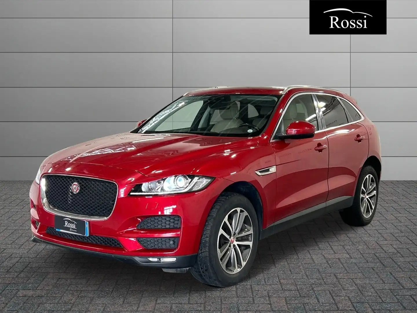 Jaguar F-Pace 2.0d i4 Prestige awd 240cv auto my18 Rosso - 1