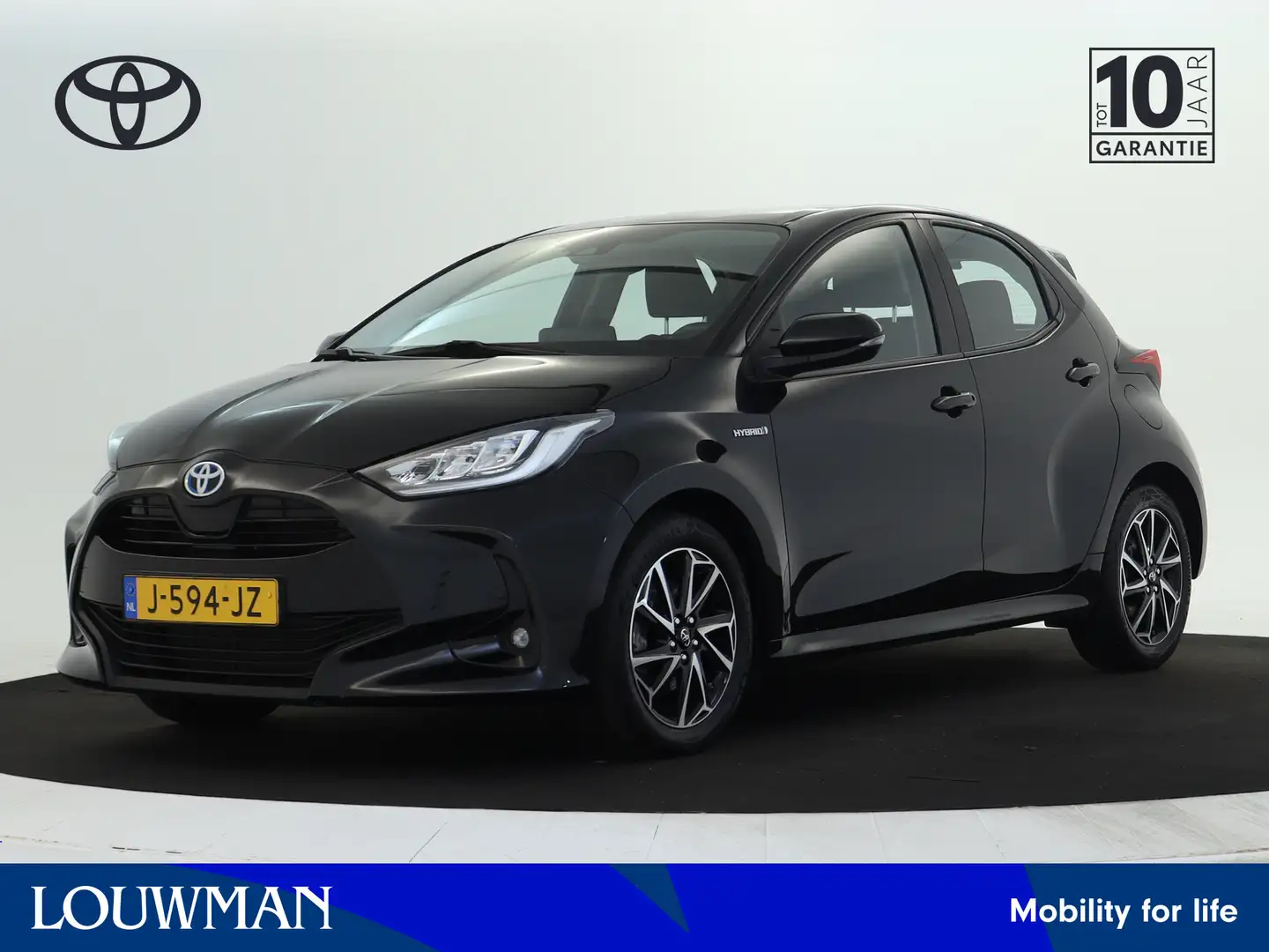 Toyota Yaris 1.5 Hybrid First Edition Navigatie | Apple Carplay Noir - 1