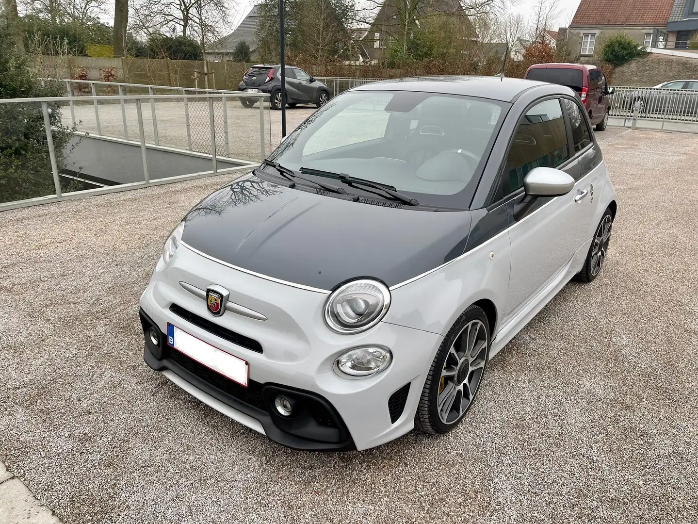 Fiat 500 Abarth Gris - 1