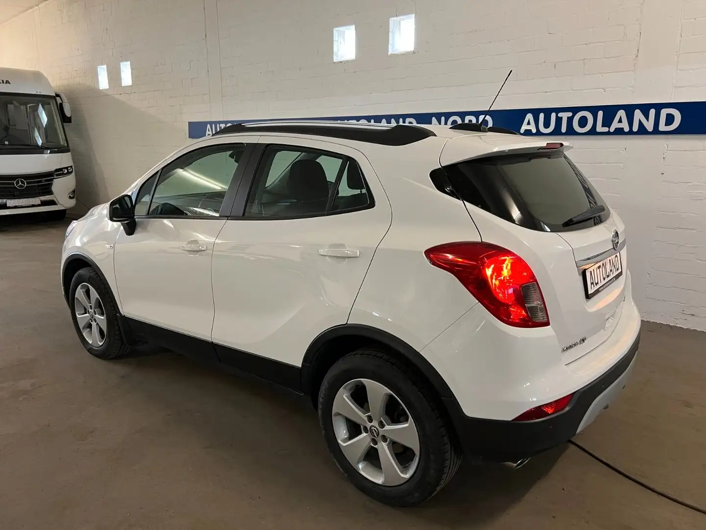 Opel Mokka X 1.6CDTI 4x4 Allrad*PDC*Tempo*vollService Blanc - 2