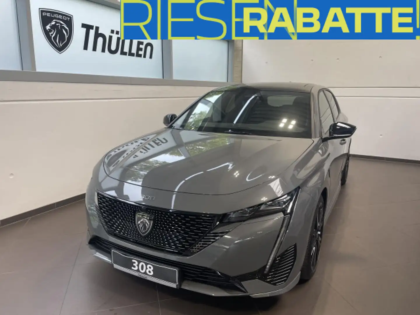 Peugeot 308 GT PT PureTech 130 EAT8 / R-KAMERA / LHZ Navi Grau - 1