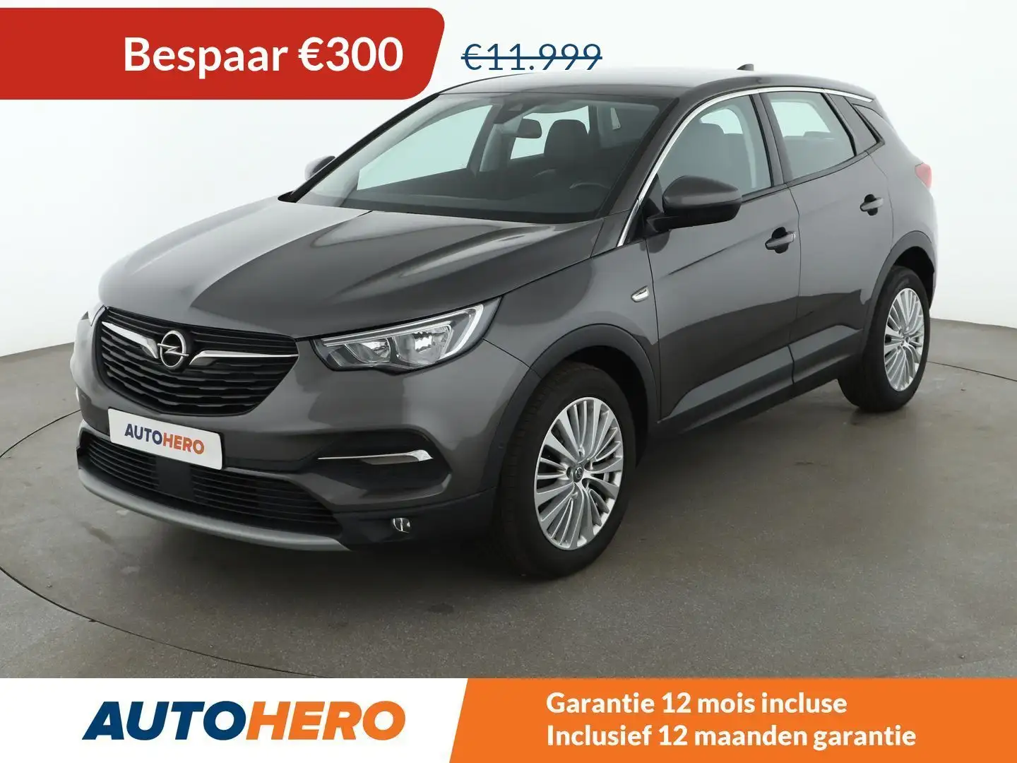 Opel Grandland X 1.2 Turbo Innovation Gris - 1