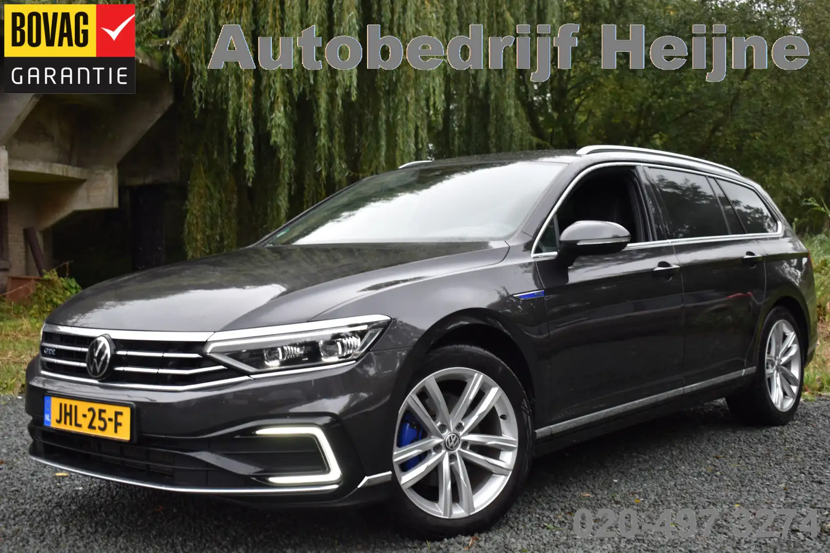 Volkswagen Passat Variant 218PK DSG HYBRID GTE BUSINESS TREKHAAK/IQ-LIGHT/VI Grijs - 1