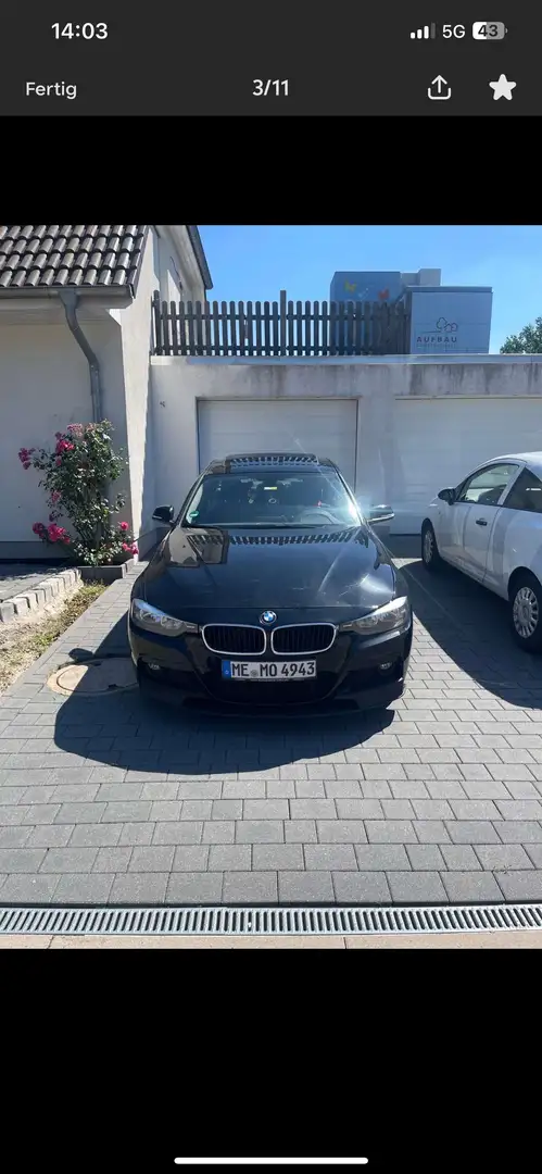 BMW 320 320 d xDrive M Performance Facelift Schwarz - 2