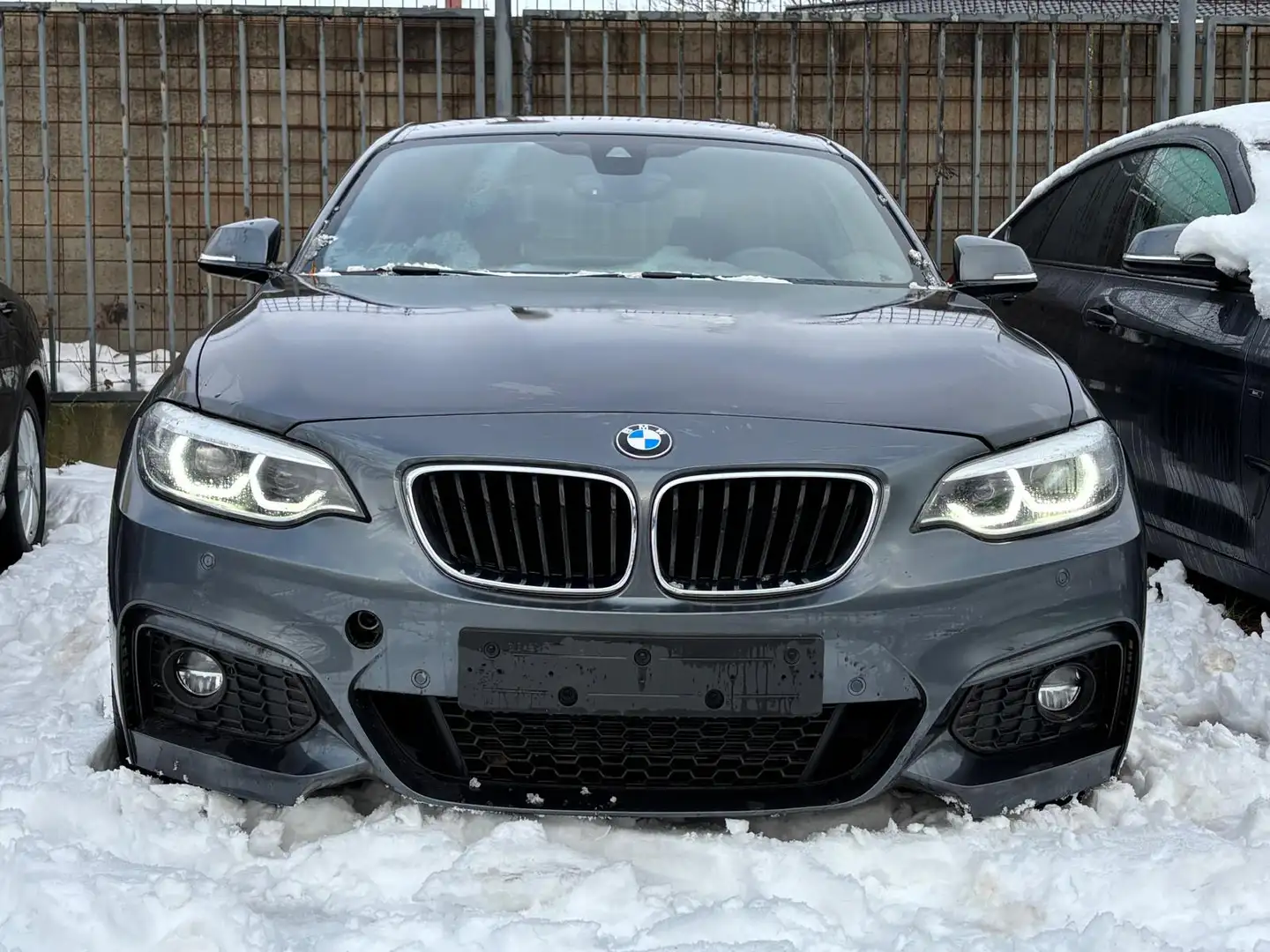 BMW 220 220i M Sport Automatik LED Spurh. Schiebedach Gris - 2