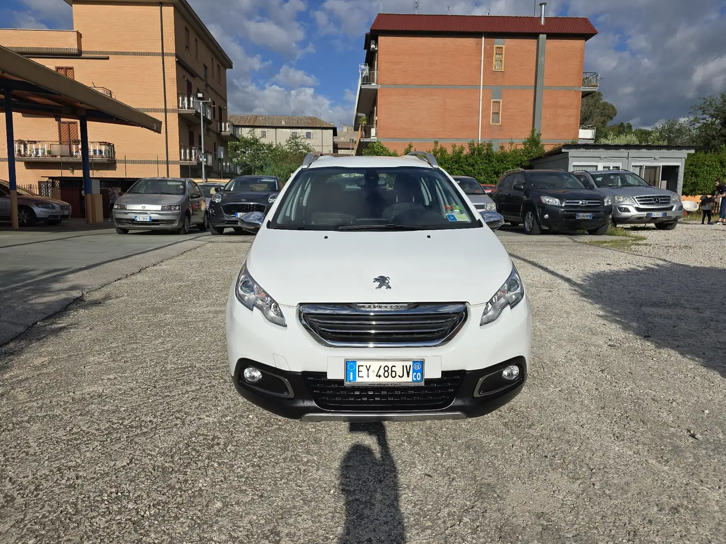 Peugeot 2008 2008 1.2 puretech 12v Allure 82cv E6 Weiß - 2