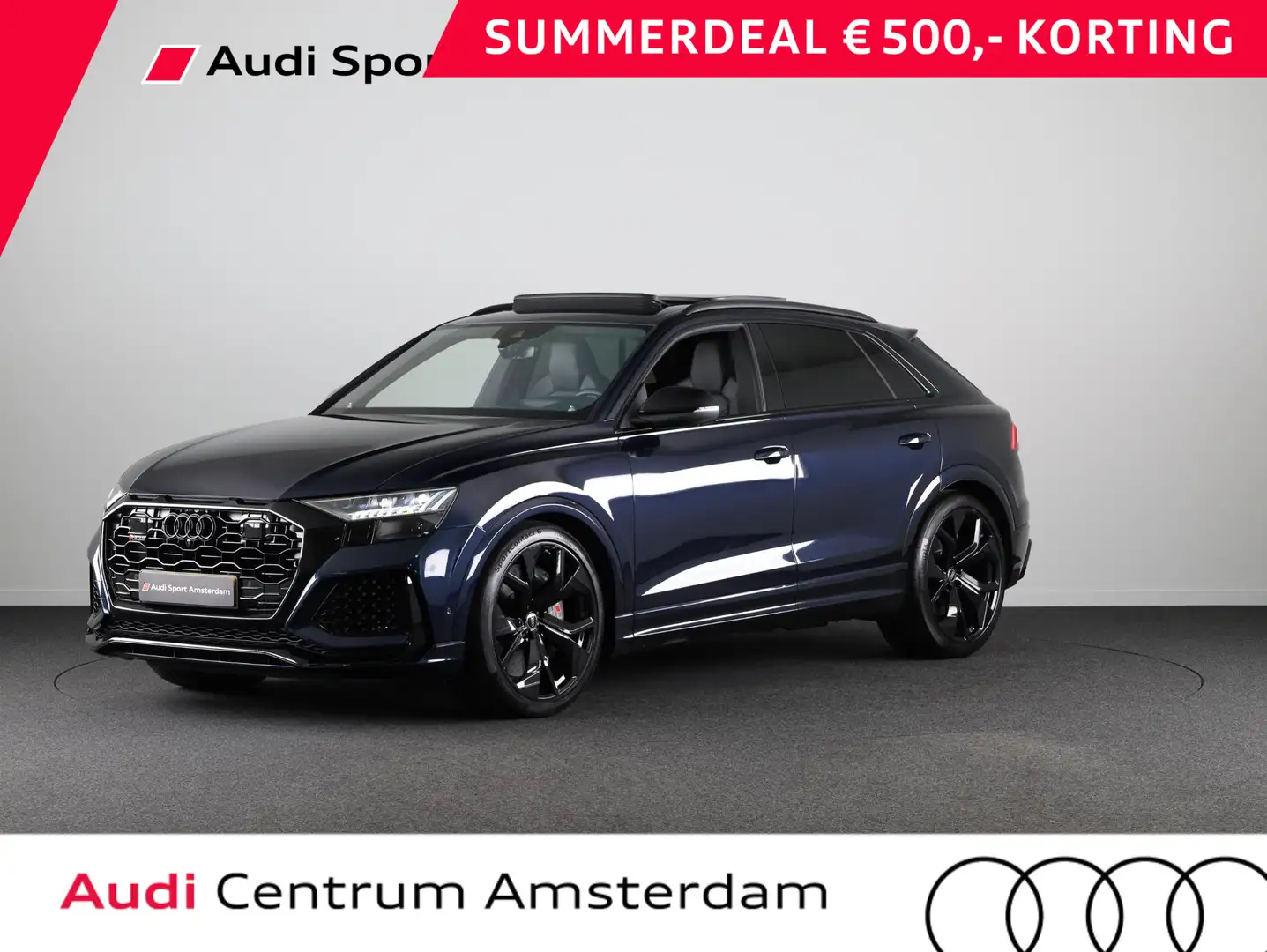 Audi RS Q8 4.0 TFSI quattro 600pk "Audi exclusive" | Full opt Niebieski - 1