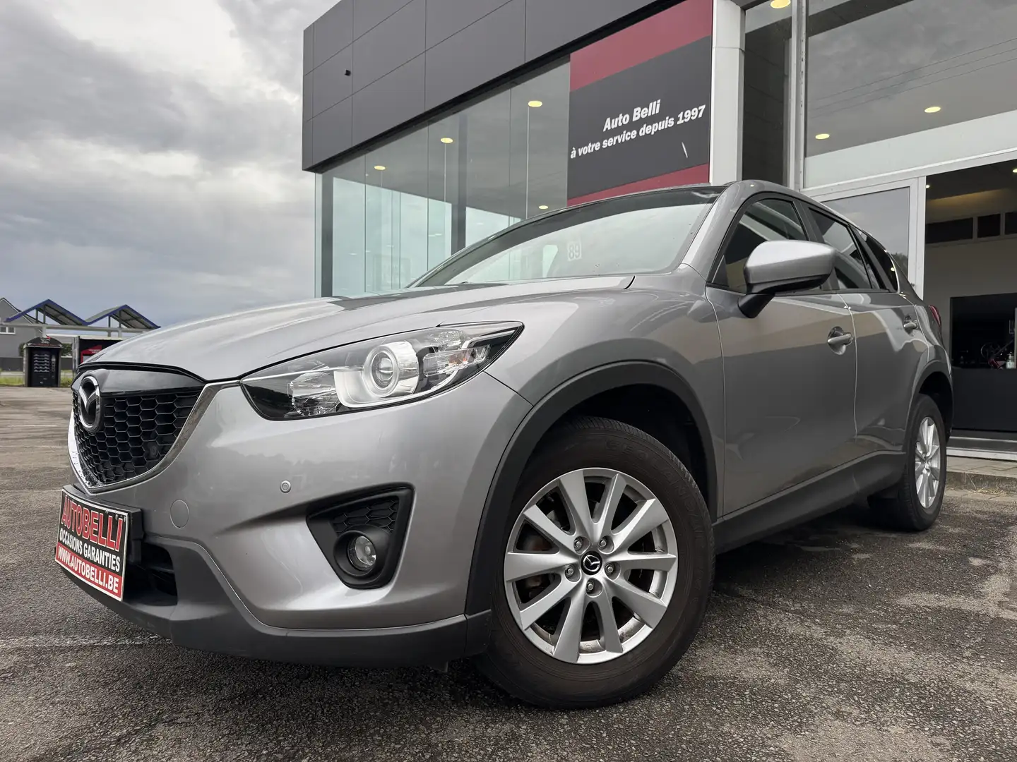 Mazda CX-5 2.2 CDVi 4x2 CHALLENGE**GPS**EURO 6B**FAIBLE KM!! Grijs - 1