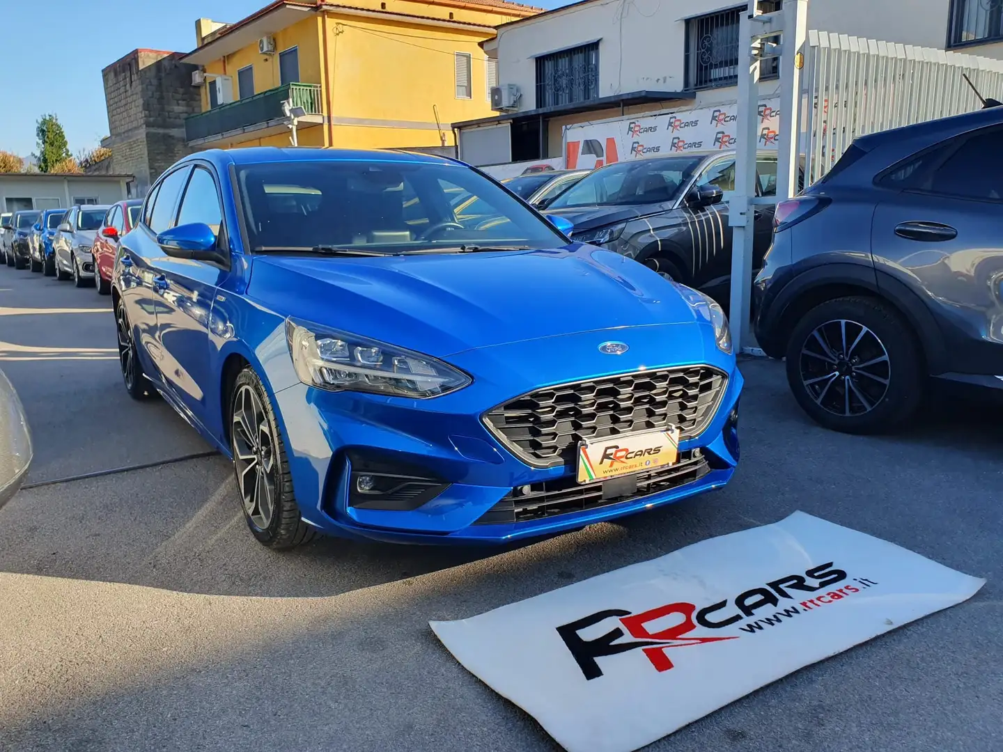 Ford Focus Focus V 2018 1.5 ecoblue ST-Line Co-pilot s Bleu - 2