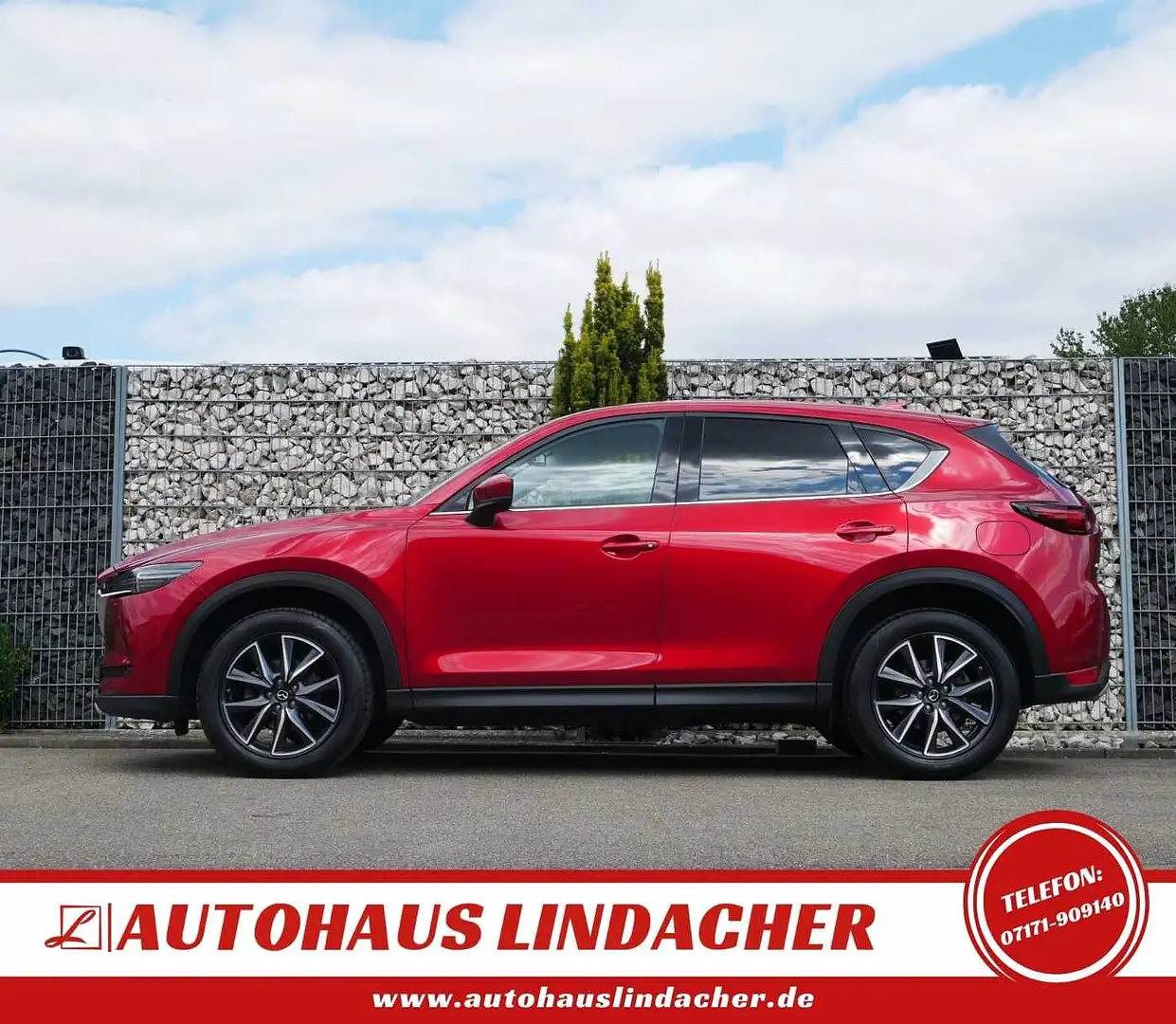 Mazda CX-5 SKYACTIV-D AWD Sports-Line |Leder |Matrix Rot - 2