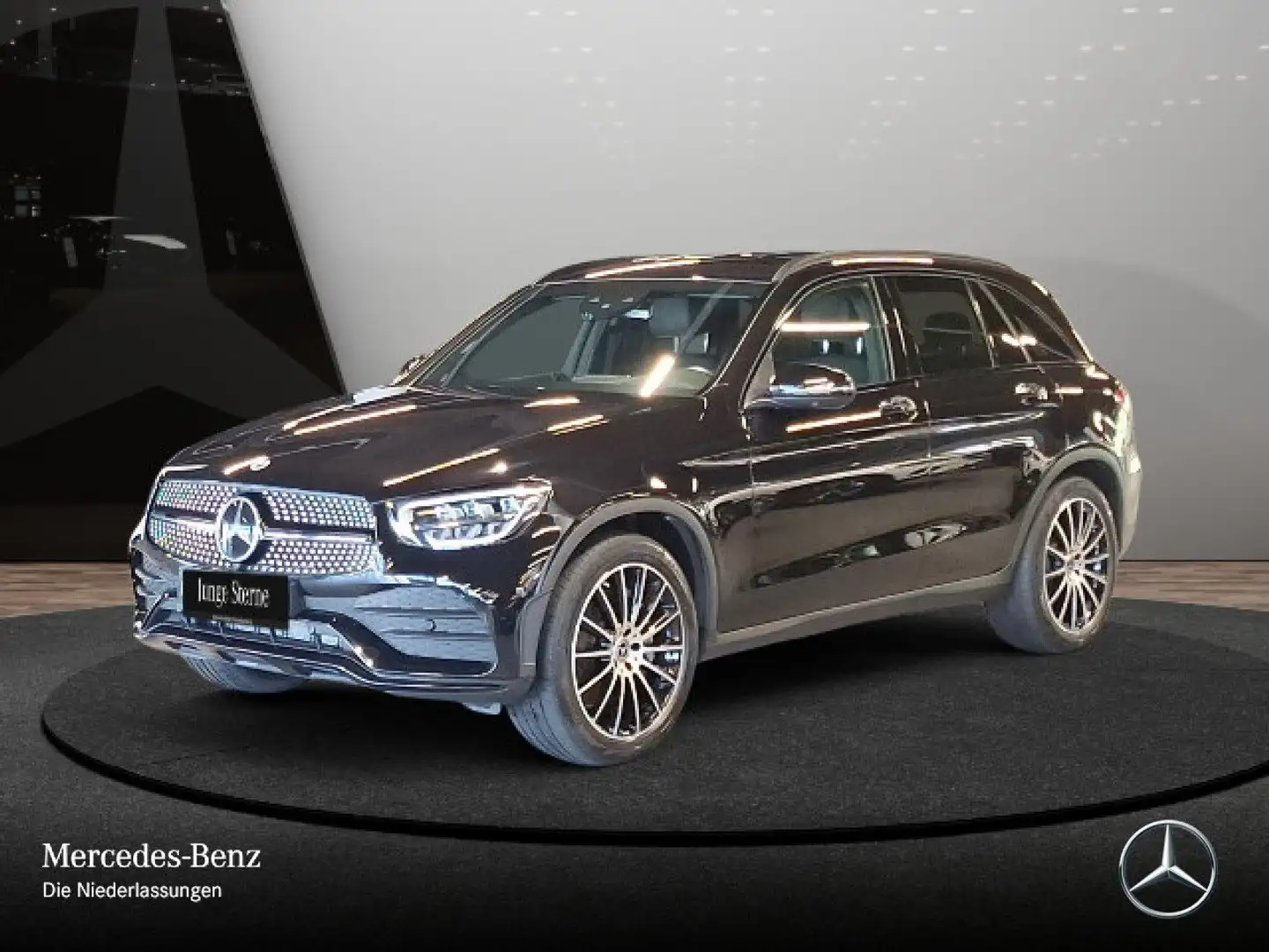 Mercedes-Benz GLC 300 de 4M AMG+NIGHT+360+AHK+LED+FAHRASS+HUD+9G Negro - 2