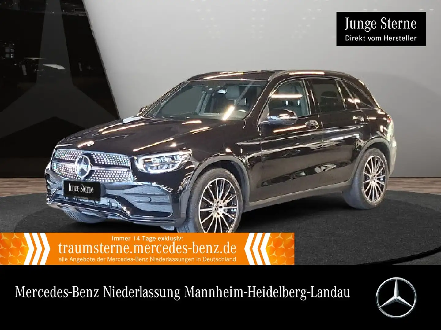 Mercedes-Benz GLC 300 de 4M AMG+NIGHT+360+AHK+LED+FAHRASS+HUD+9G Negro - 1
