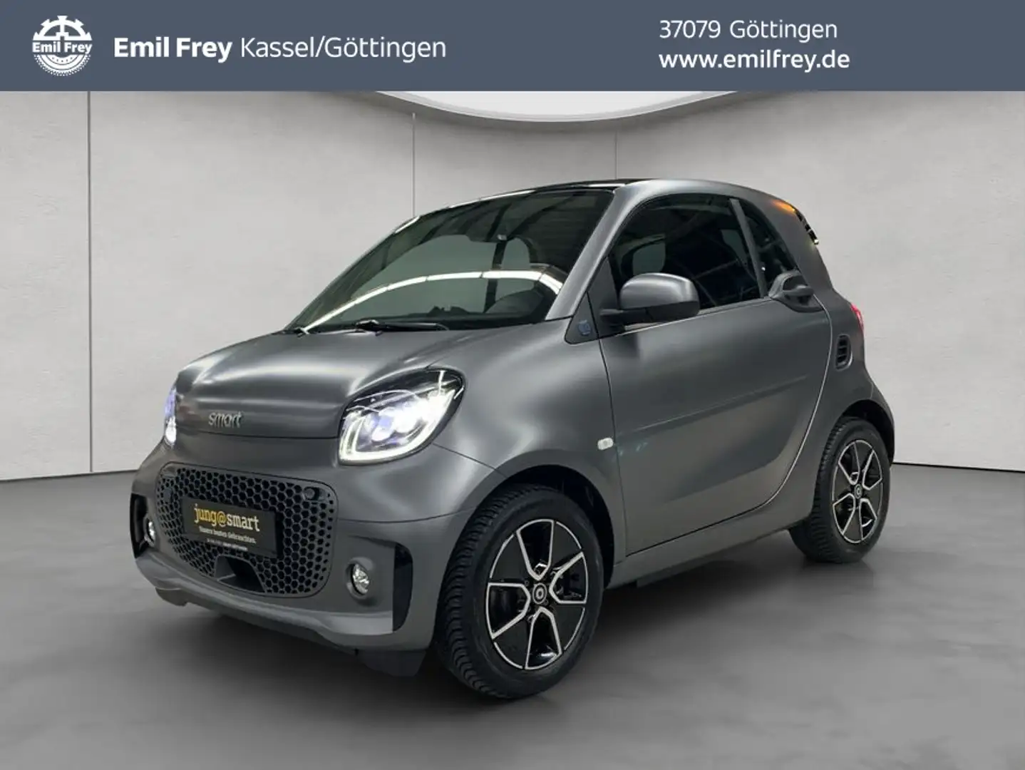 smart forTwo fortwo coupe EQ passion Exclusive LED/Mattlack Grau - 1