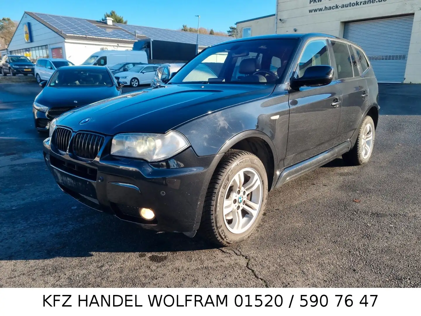 BMW X3 30d xDrive MPaket, ShadowLine, AHK, Allwetter Noir - 1