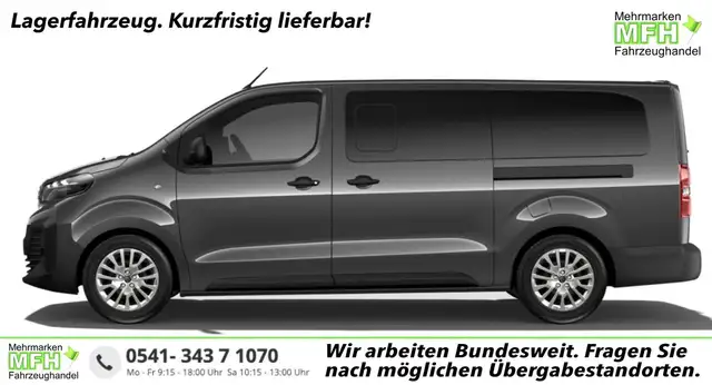 Peugeot Expert Kombi L3 AT 8S LED Nav PrivG 2xKlima Kam 130 kW...