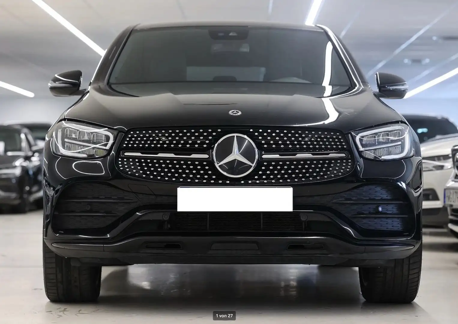 Mercedes-Benz GLC 300 de 4Matic AMG-Line*AHK*Standheizung Schwarz - 2