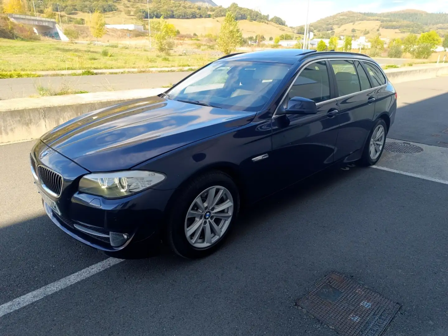 BMW 520 520d Touring Blauw - 1