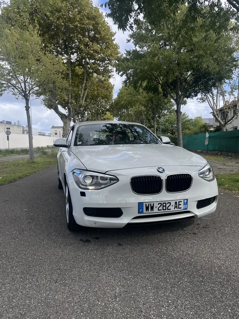 BMW 116 116i 136 ch Lounge Blanc - 2