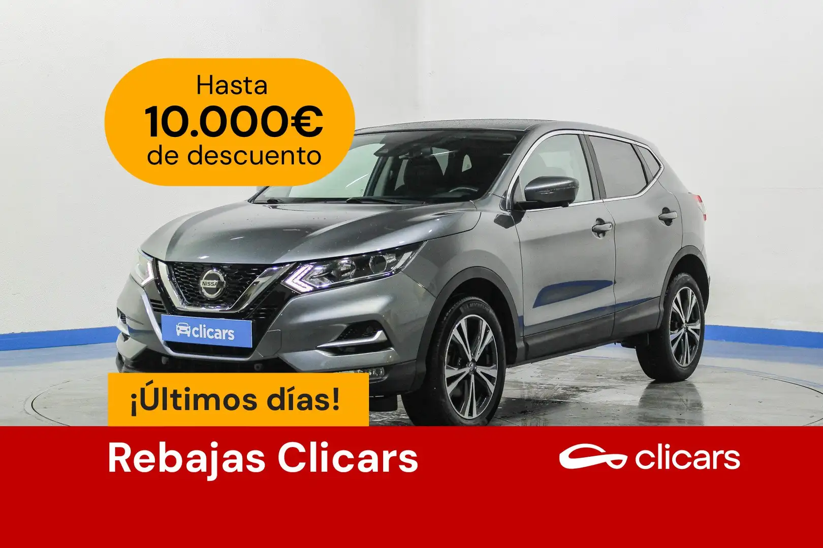 Nissan Qashqai 1.7dCI N-Connecta 4x2 Gris - 1