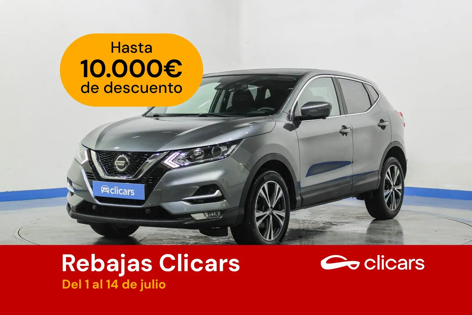 Nissan Qashqai 1.7dCI N-Connecta 4x2 Gris - 1