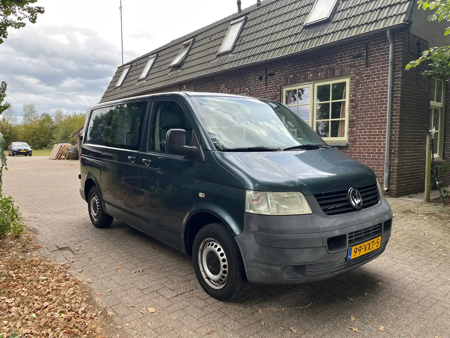 Volkswagen Transporter 1.9 TDI dubbele cabine 6-pers APK tot 10-2025 Grijs - 2