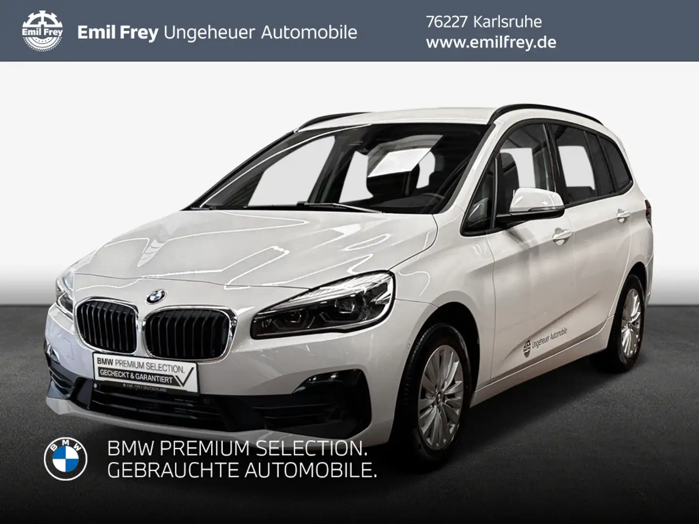 BMW 218 218i Gran Tourer Aut. Advantage Blanc - 1