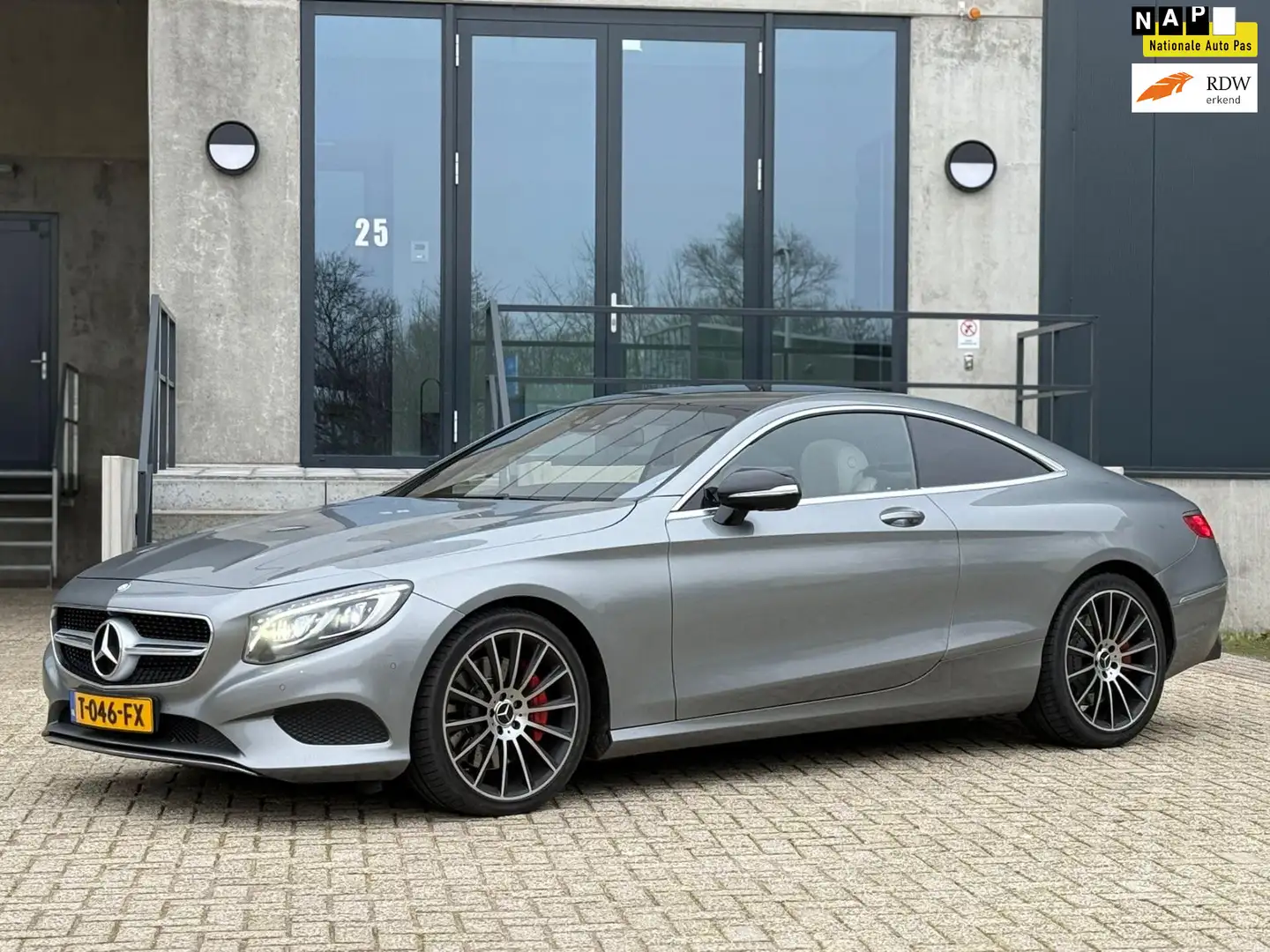 Mercedes-Benz S 500 Coupé 4Matic V8/STERRENHEMEL/PANO/360/ Gris - 1