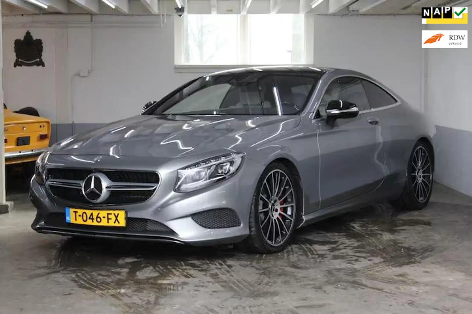 Mercedes-Benz S 500 Coupé 4Matic V8/STERRENHEMEL/PANO/360/ Szary - 1