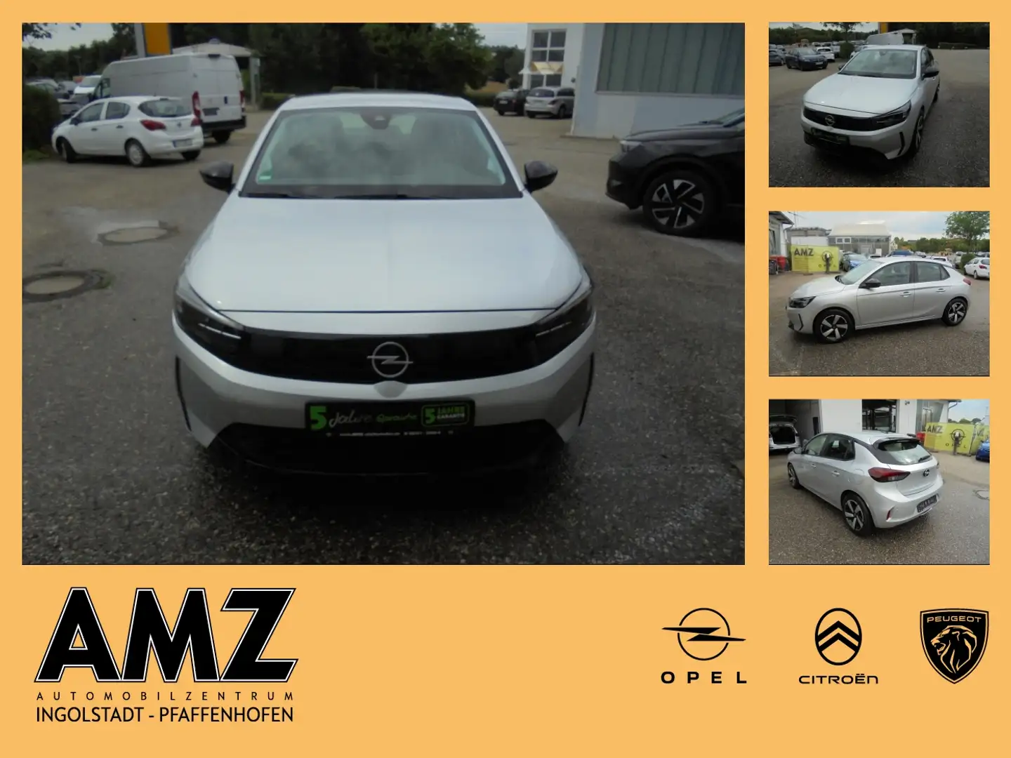 Opel Corsa F 1.2 Sitzheizung KAMERA PDC Spurhalte Grijs - 1