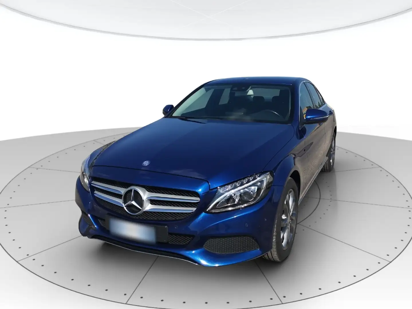 Mercedes-Benz C 200 Classe C 200 d (bt) Exclusive auto Blau - 1