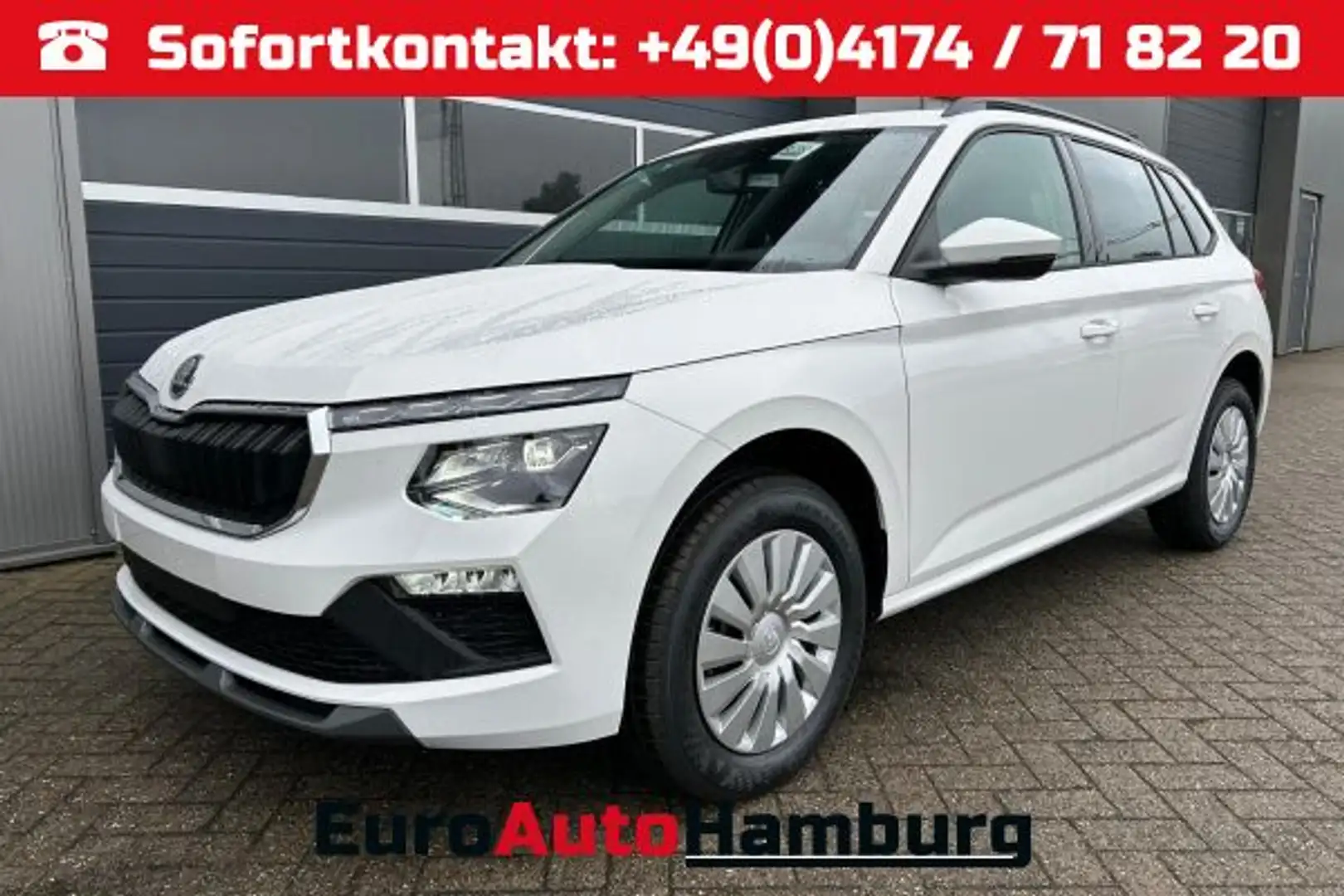 Skoda Kamiq 1.0 TSI 115PS DSG Selection Matrix-LED Sitzheizung Bílá - 1