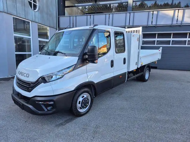 Iveco Daily 35C14H Kipper DOKA mit Box / AHK 103 kW (...