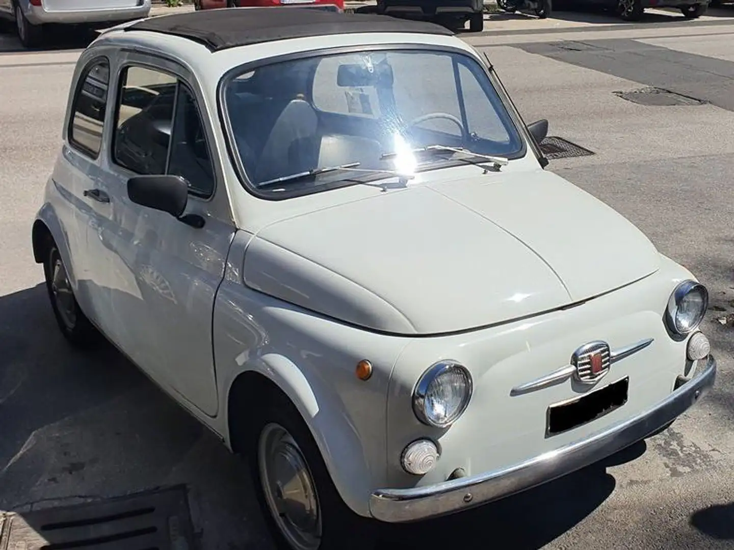 Fiat 500 500 D Otto bulloni Bianco - 2