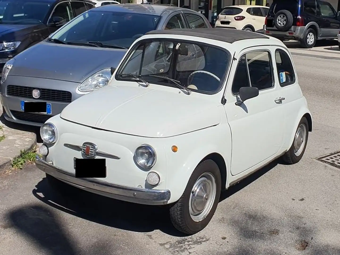 Fiat 500 500 D Otto bulloni Bianco - 1