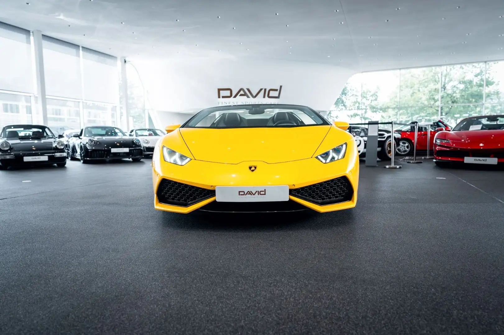 Lamborghini Huracán LP610-4 Spyder*Lift*Kamera*Sensonum* Jaune - 2