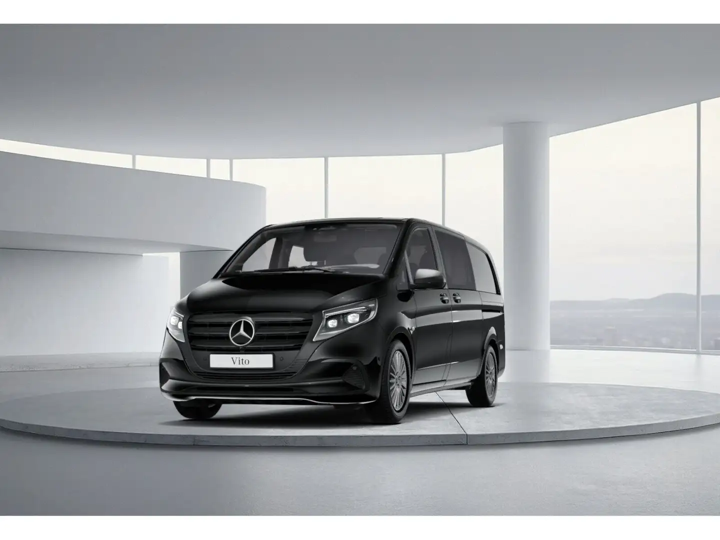 Mercedes-Benz Vito 114 CDI BusinessVan Lang Mixto LED SHZ PTS Schwarz - 2