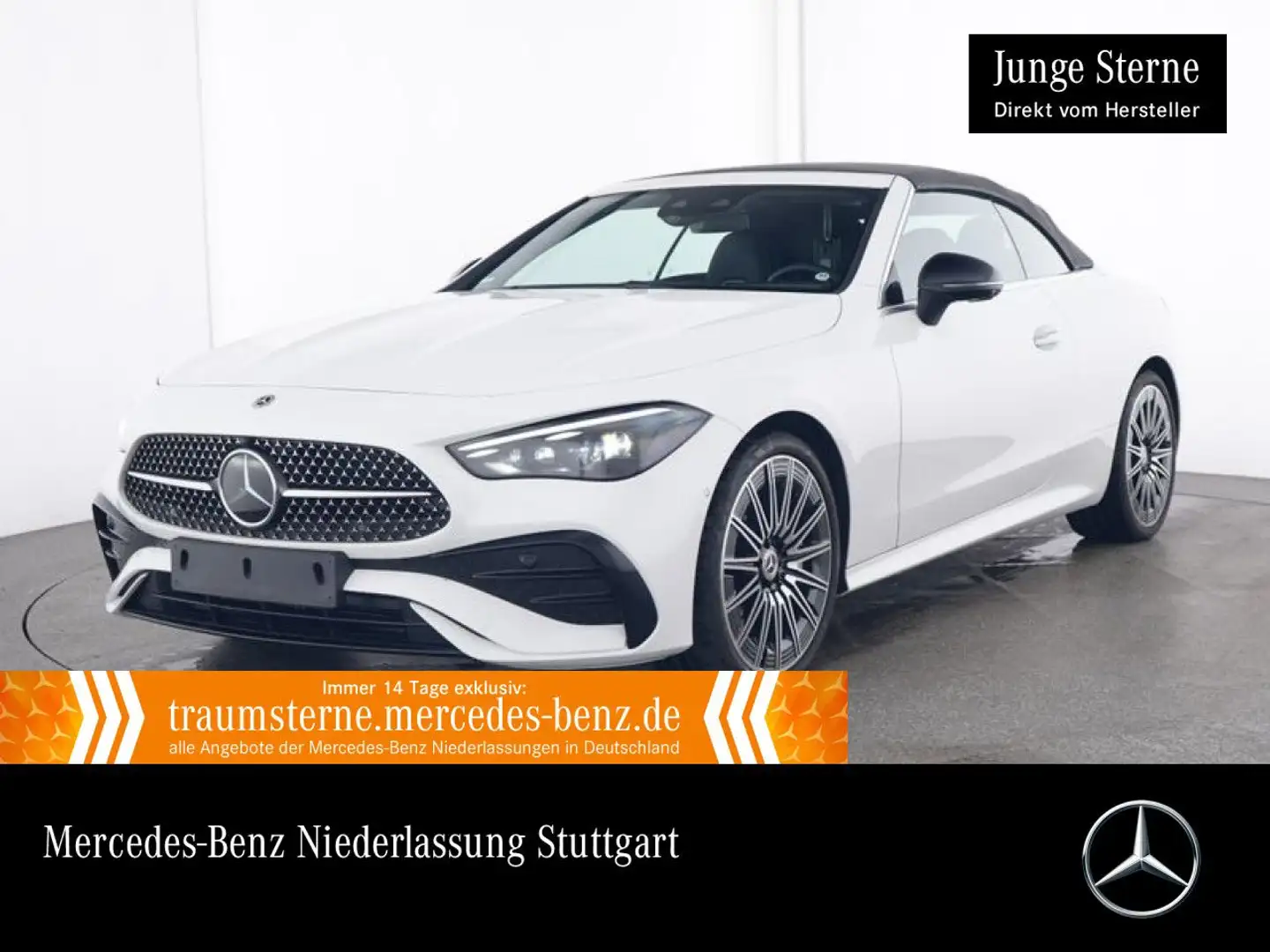 Mercedes-Benz CLE 450 4M AMG+NIGHT+360+AHK+BURMESTER+KEYLESS+9G Alb - 1