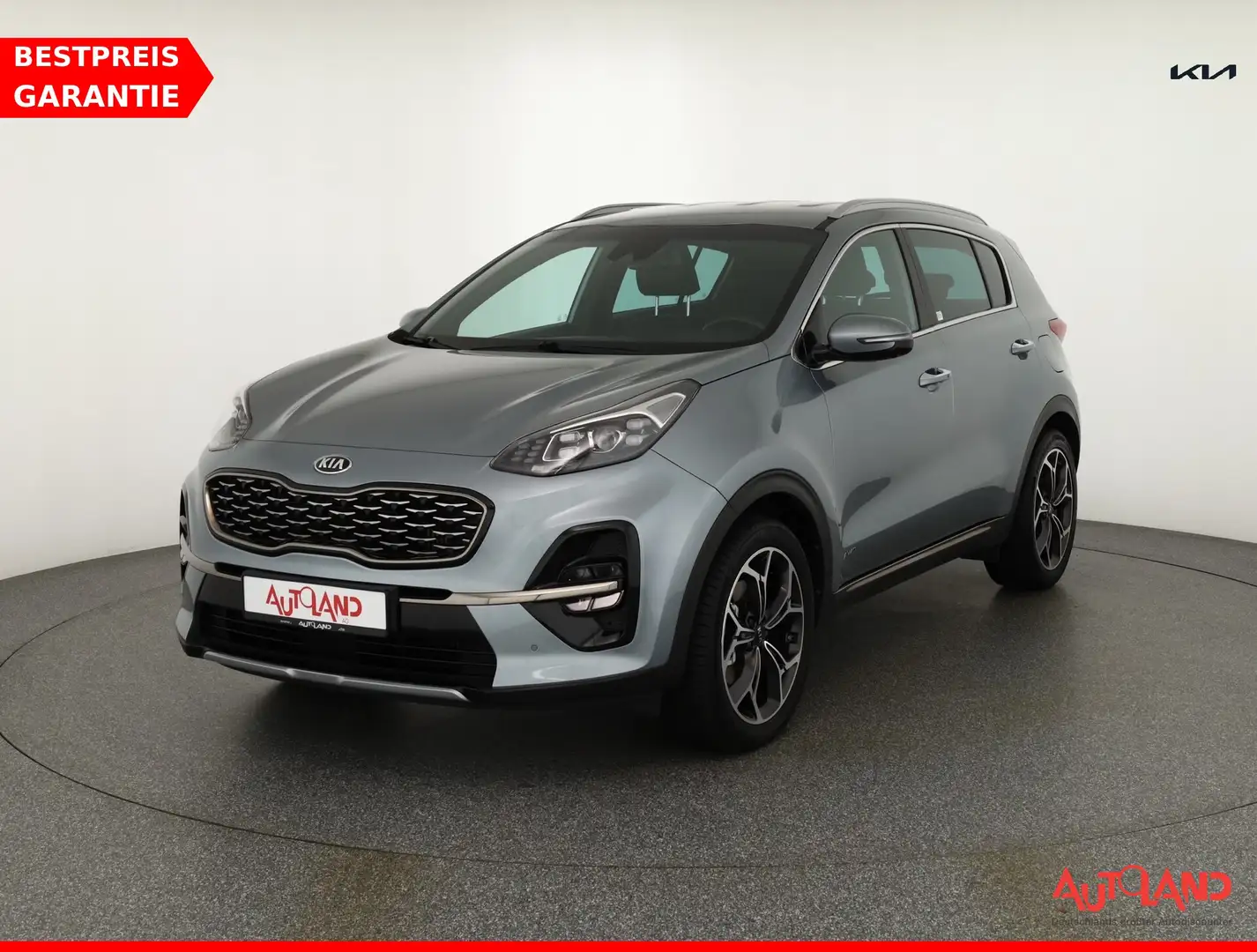 Kia Sportage 1.6 T-GDI GT-Line 4WD LED Navi Sitzluft Silber - 1