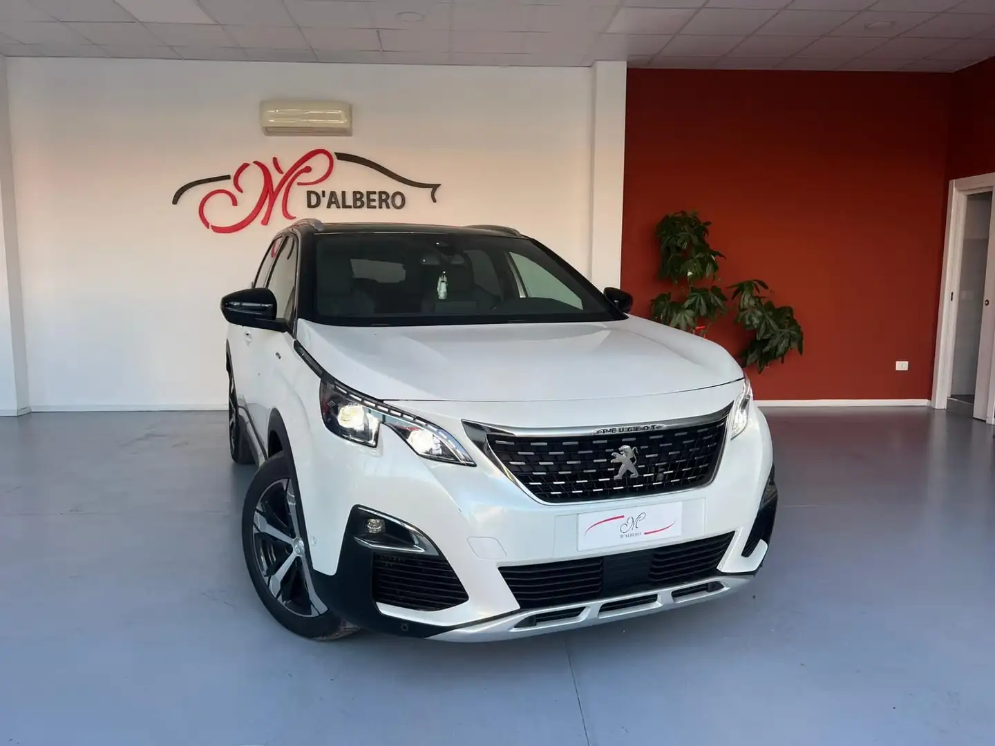 Peugeot 3008 BlueHDi 130 EAT8 S&S GT Line Blanc - 1