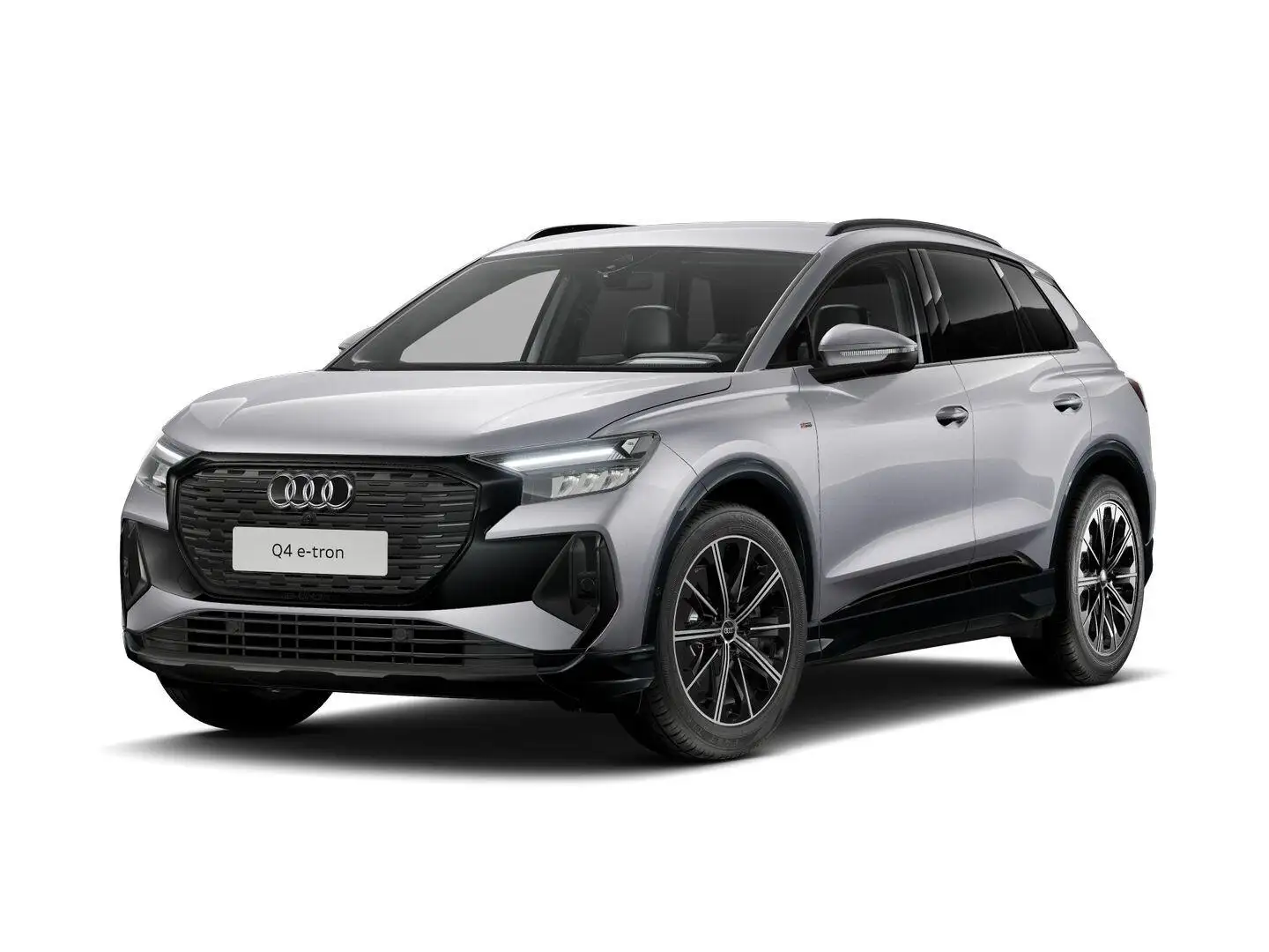 Audi Q4 e-tron 45 S line AHK Navi PDC Sitzheizung LED Silber - 2